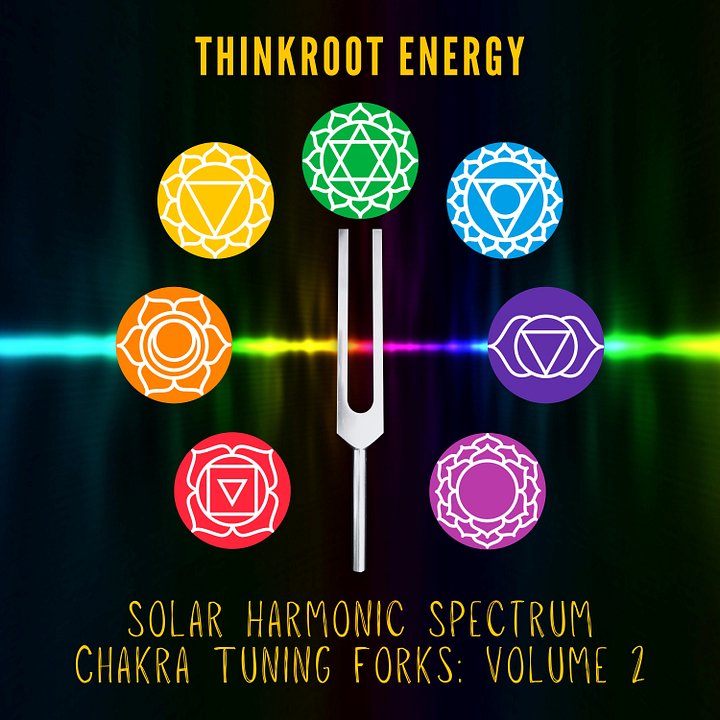 MP3 ALBUM | Solar Harmonic Spectrum Chakra Tuning Forks: Volume 2 product image (1)