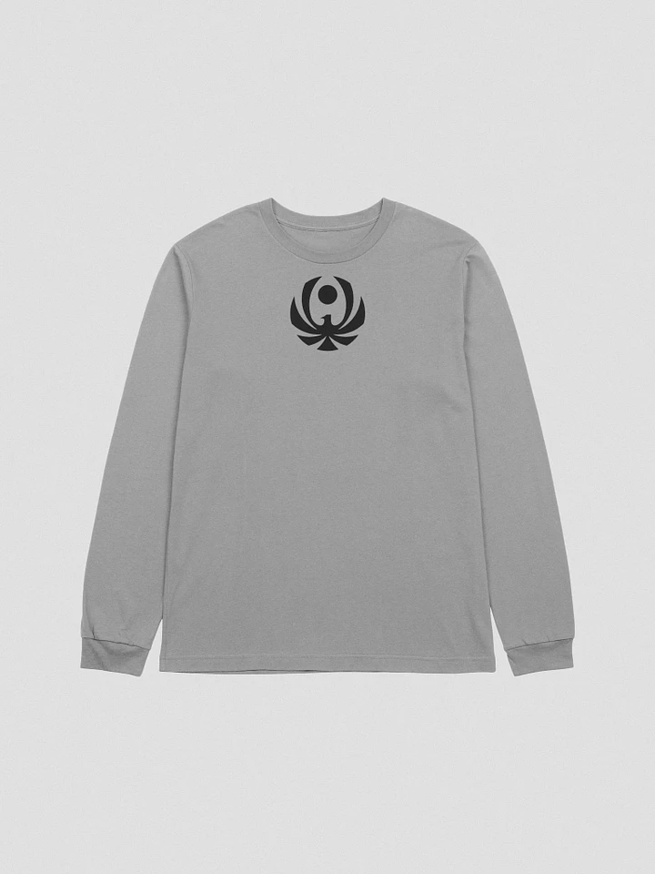 CroweGamingg Bella+Canvas Supersoft Long Sleeve T-Shirt - Black Logo product image (7)