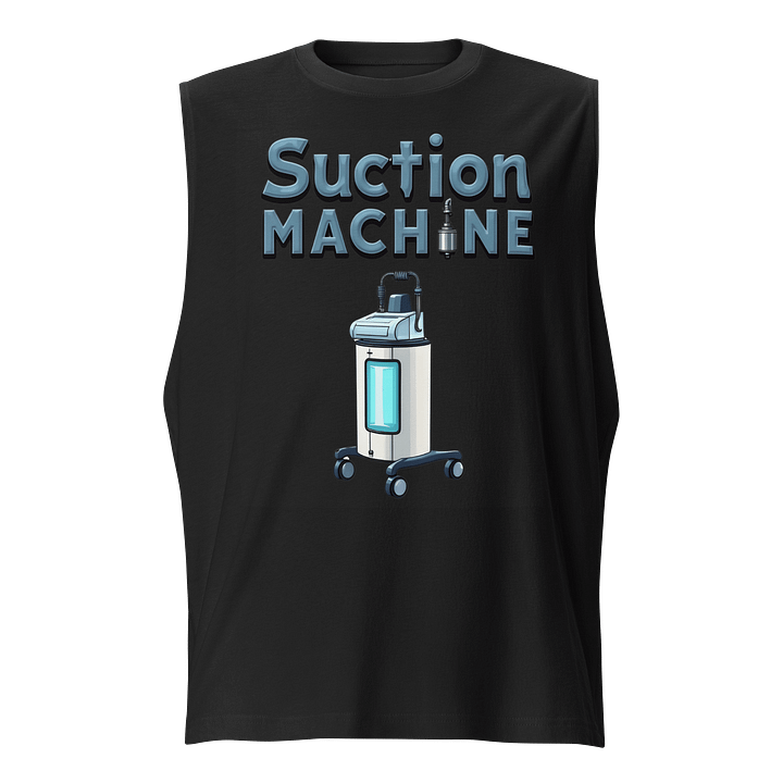 Medical Suction Machine Cartoon Illustration Muscle Tank product image (1)