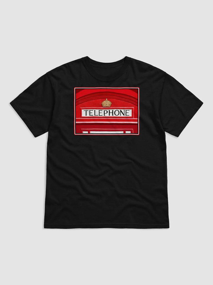 British Phone Booth Sign T-Shirt product image (1)