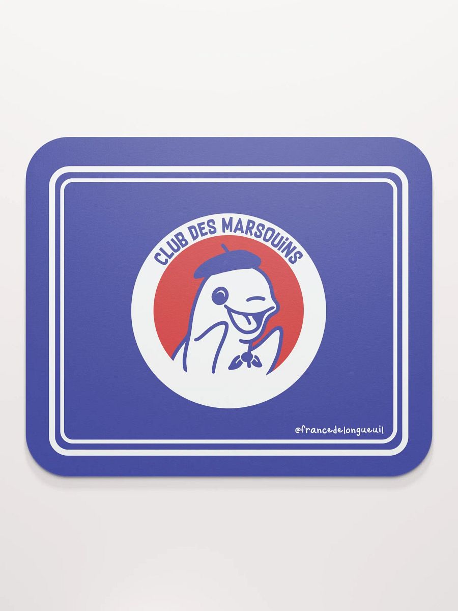 Tapis de souris classique ''Club des marsouins'' product image (2)
