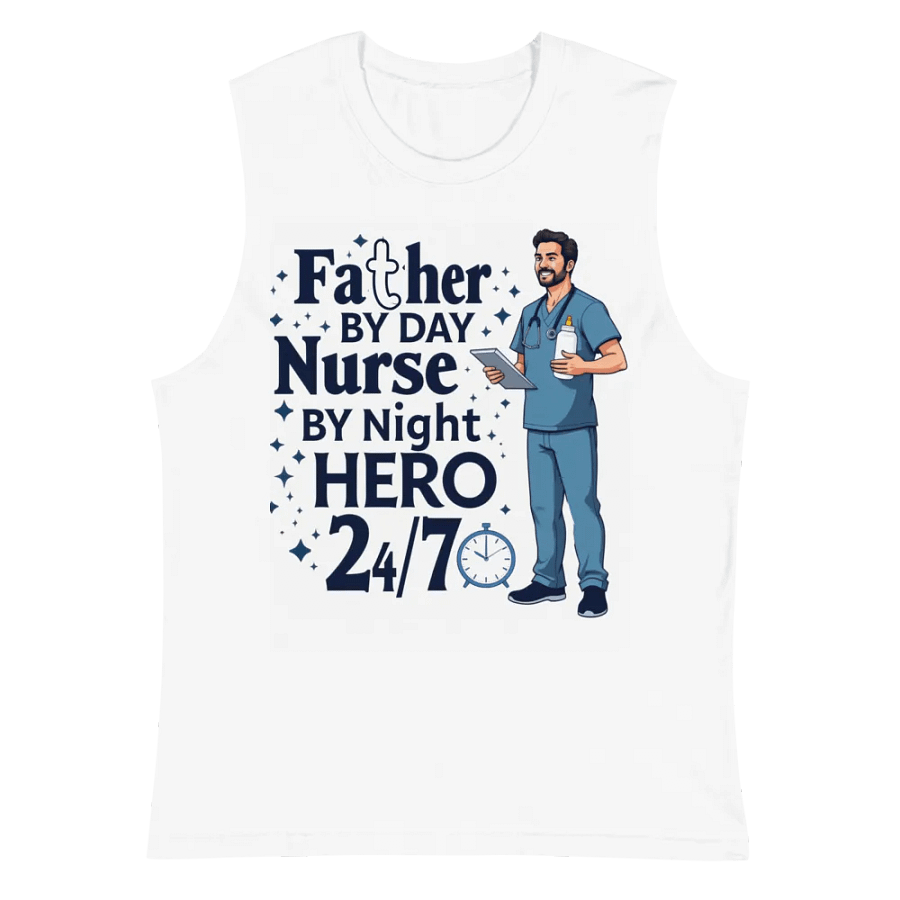 Superhero Nurse Muscle Tank product image (2)