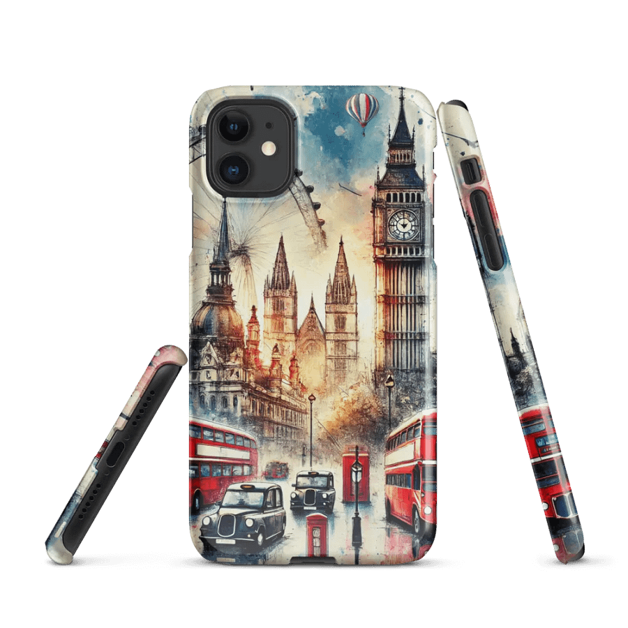 London Landmarks iPhone Case product image (2)