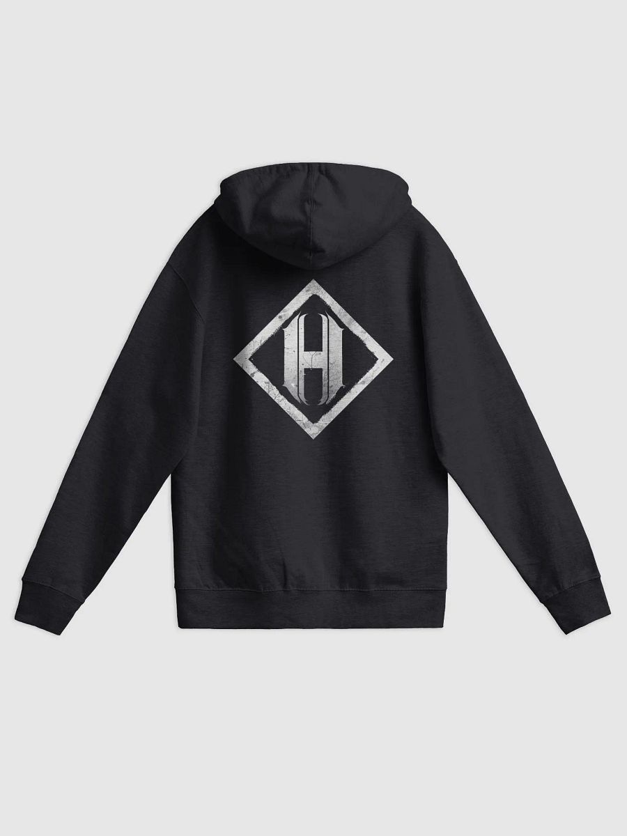 Distressed H Logo Zip Up Hoodie product image (3)