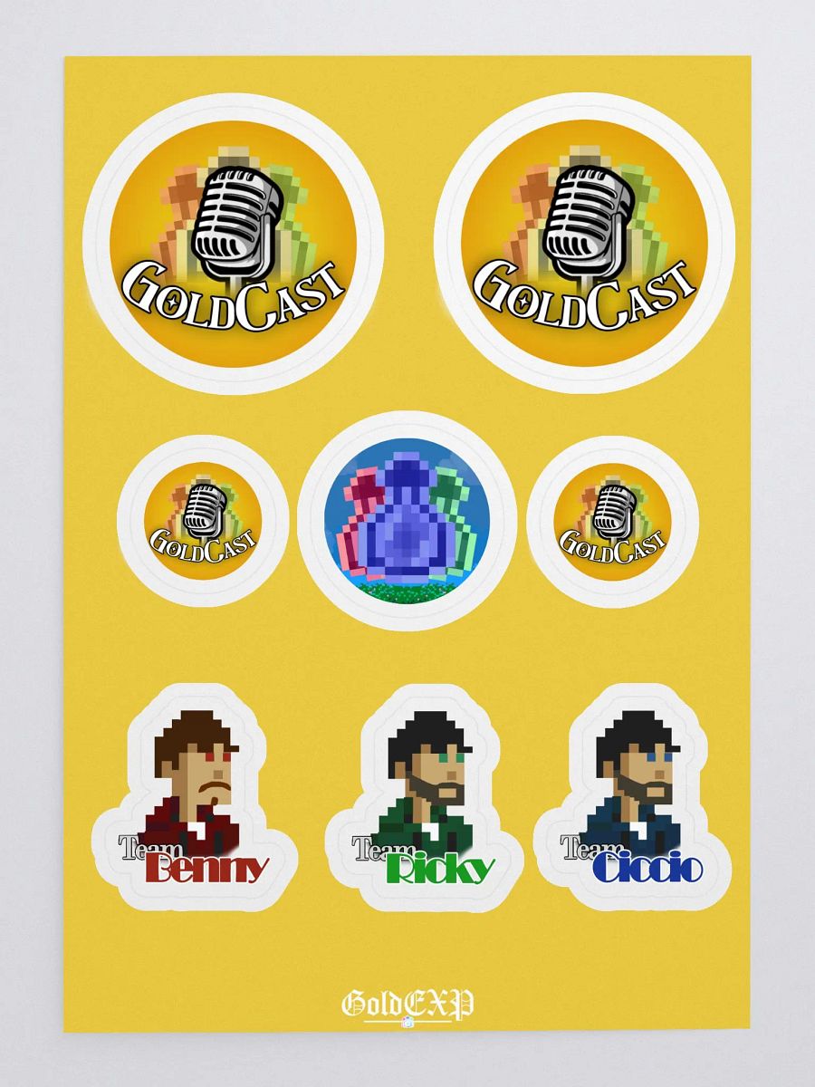 GOLDCAST - STICKERS product image (3)