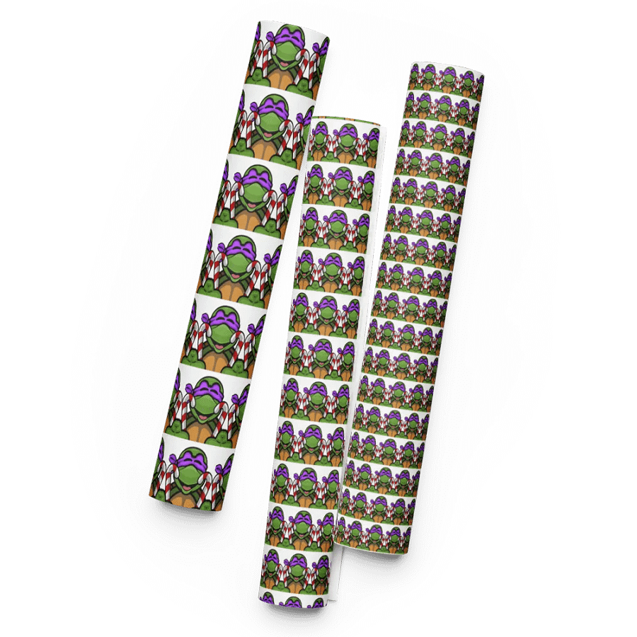 Candy Cane Donny Wrapping Paper product image (1)