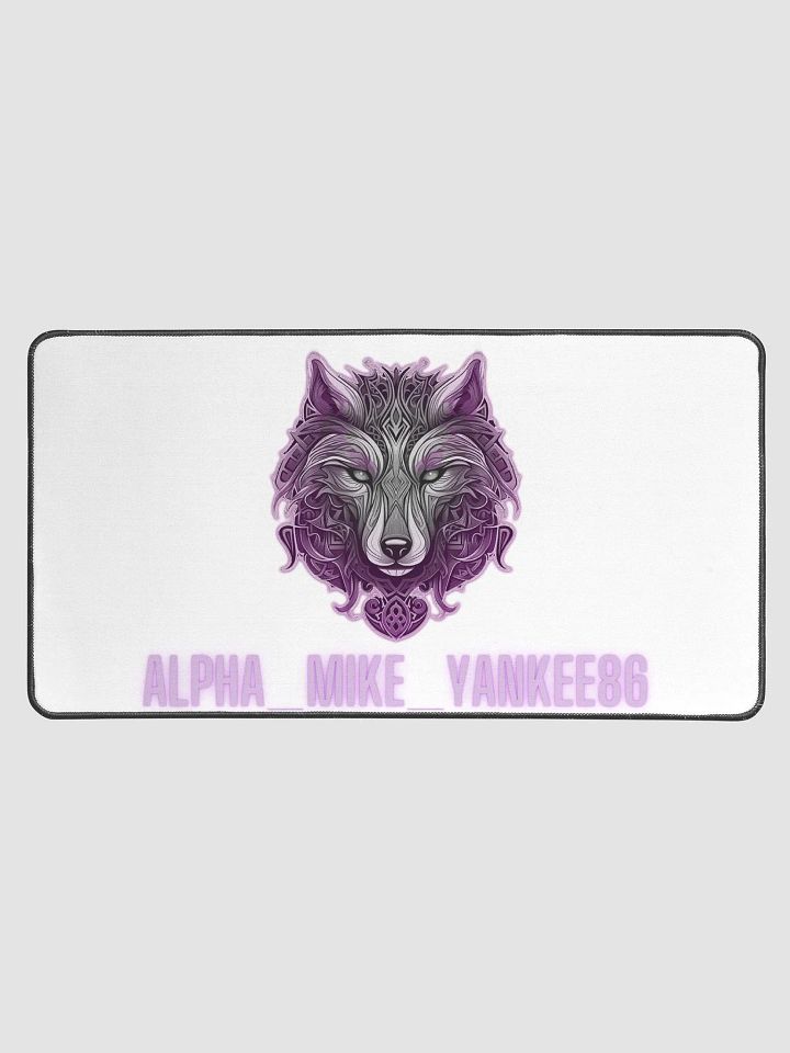 Alpha Wolf Mouse pad! product image (1)