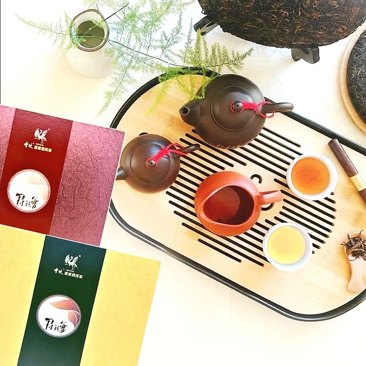 雪牧世家[特朗普]普洱茶組合（生茶+熟茶） product image (1)