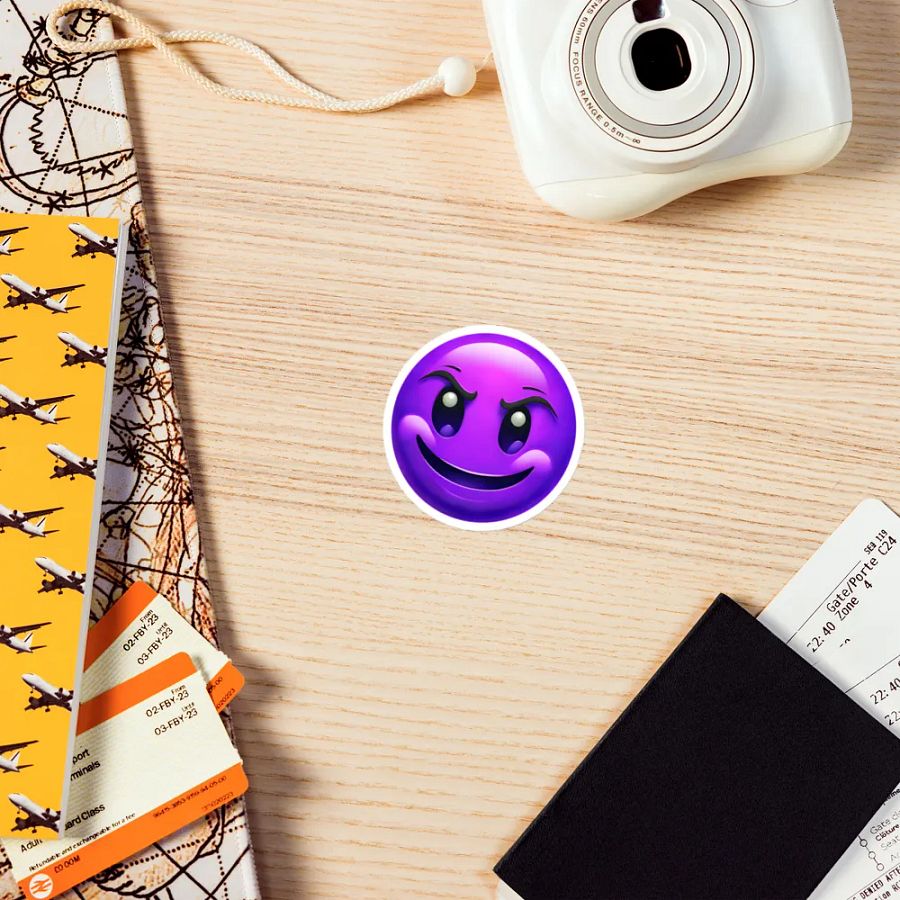 Channel Emote Magnet: Evil Smile product image (7)