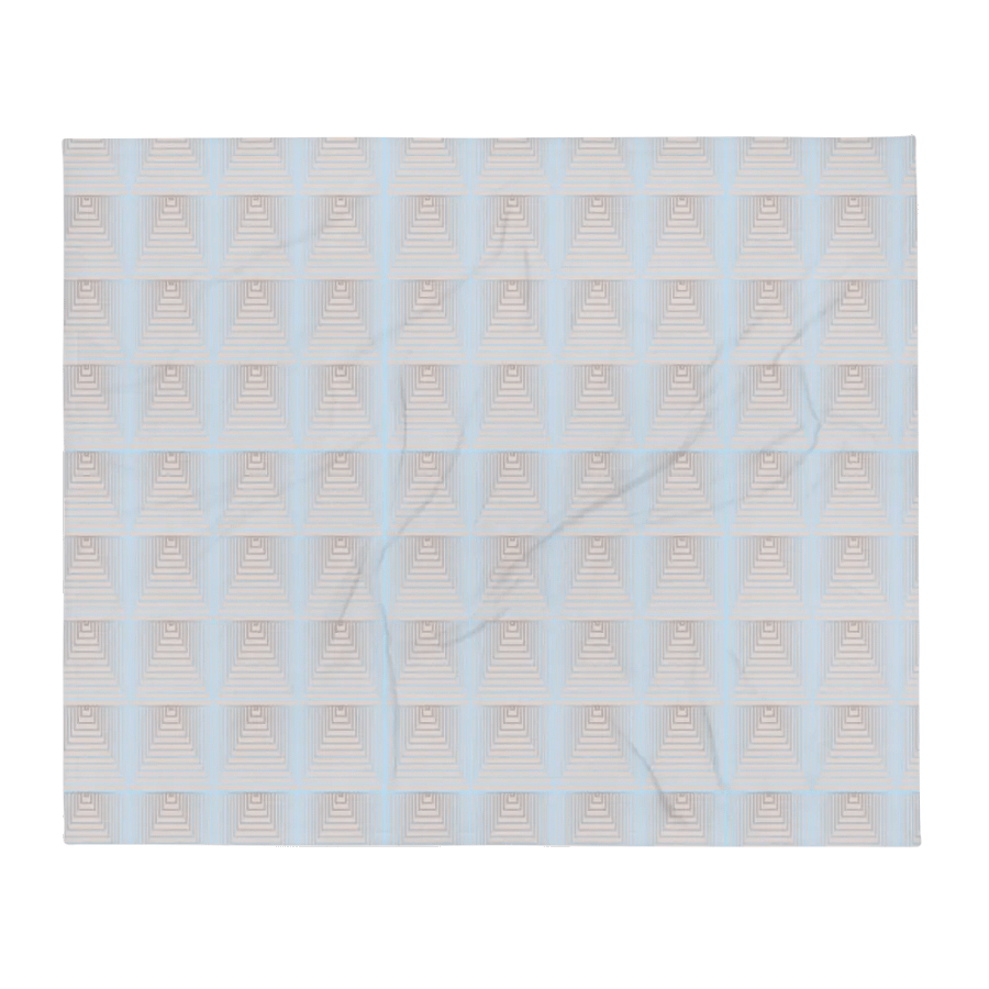 Modern Geometric Harmony Throw Description: product image (5)