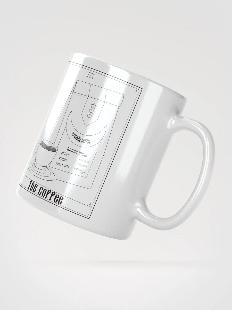 The Coffee Tarot Card Mug - White product image (2)
