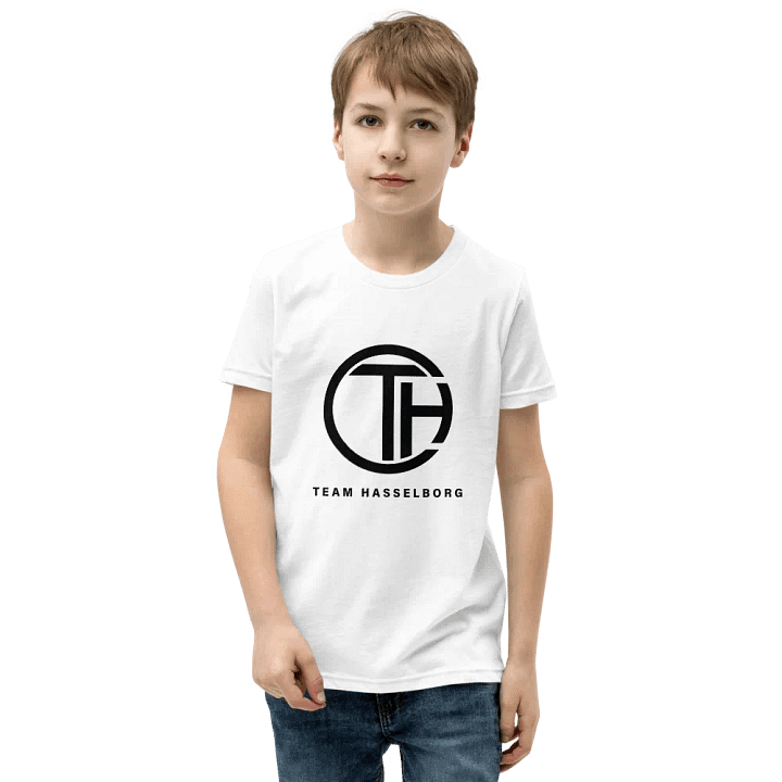 Hasselborg Logo Youth Tee - White product image (1)