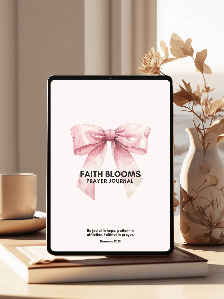 Digital - Faith Blooms Prayer Journal product image (1)