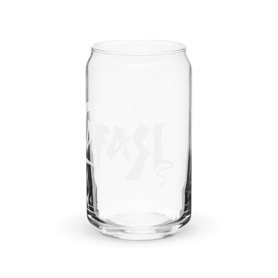 RafaZafar Logotext Can Glass (white) product image (9)