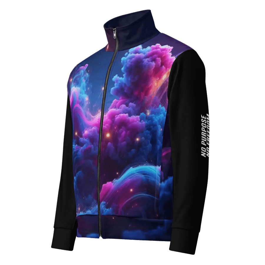Cosmic Swirls All-Over Track Jacket | no purpose no freedom product image (1)