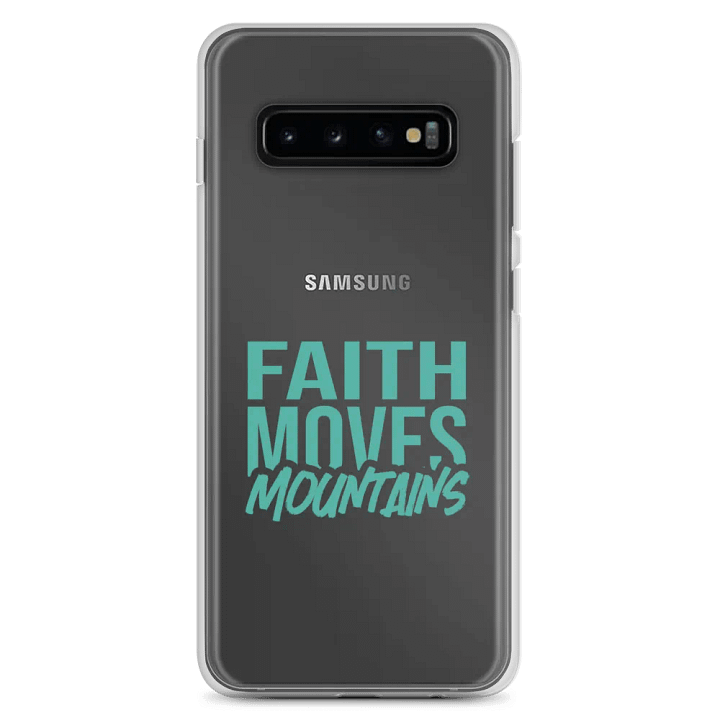 "Faith Moves Mountains" Clear Case – Season 3 Collection product image (2)