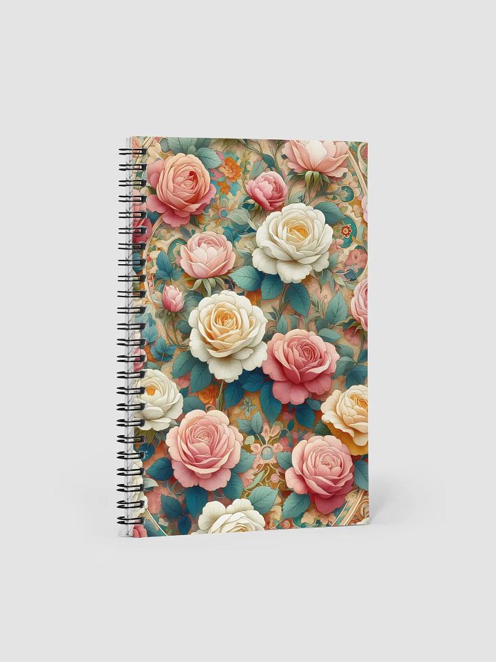 Royal Floral Spiral Notebook product image (1)