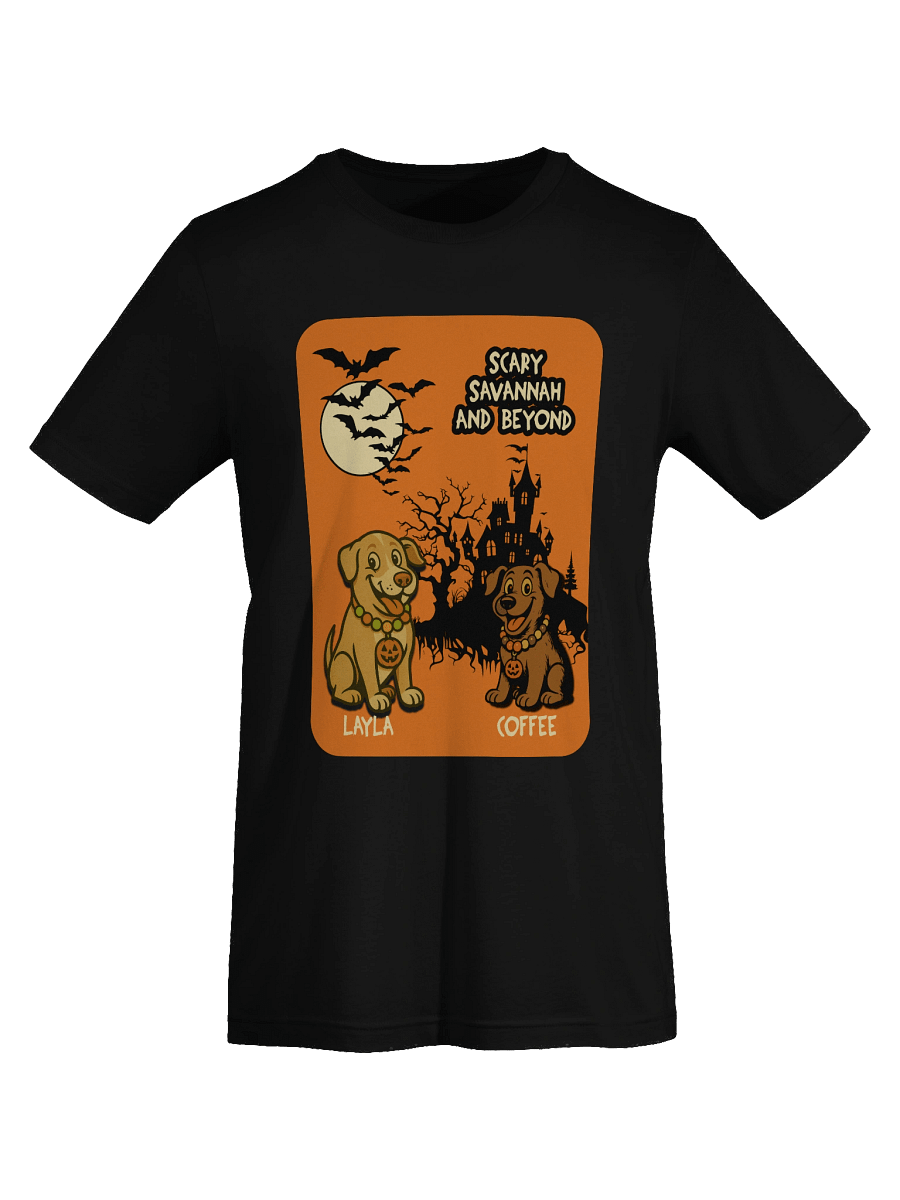 Scary Savannah Layla and Coffee Tee Spooky Season product image (7)