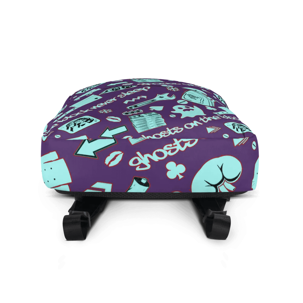 A8M - Ghosts On The Block Never Sleep Bookbag (Iced January) product image (3)