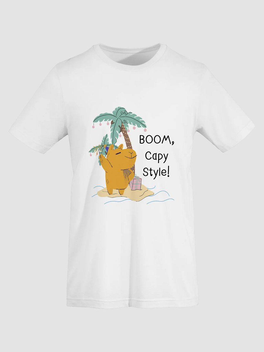 Boom! I’m Capy Cool – Funny Capybara Vibes T-Shirt product image (7)