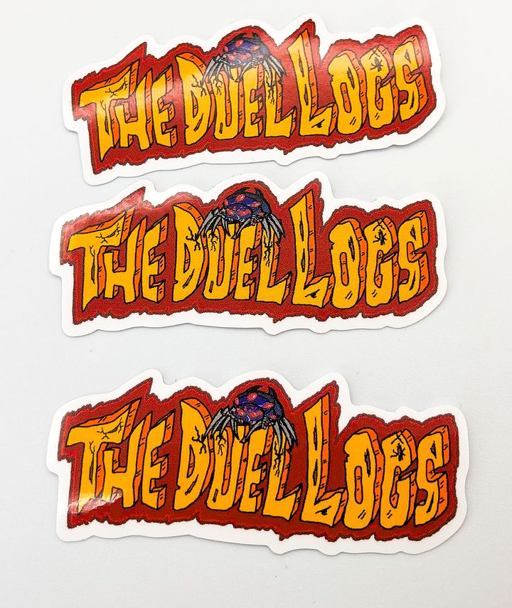 TheDuelLogs Logo Stickers 3-pack product image (1)