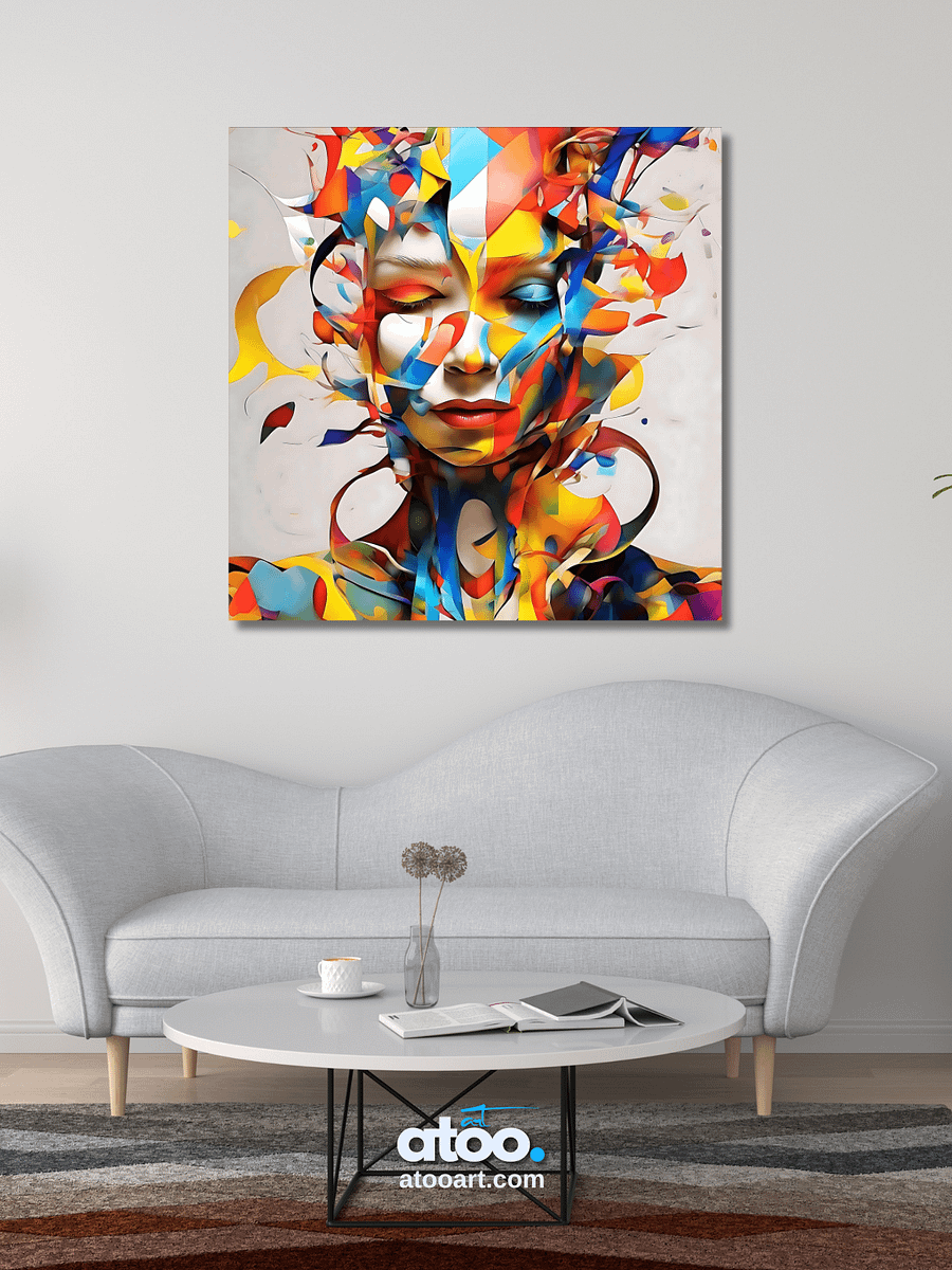 Understanding Women | Editing Process | Canvas Artistic Painting product image (5)