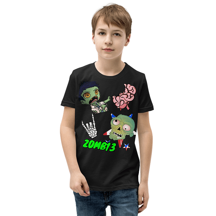 ZOMB13 Youth Zombie T-Shirt product image (1)