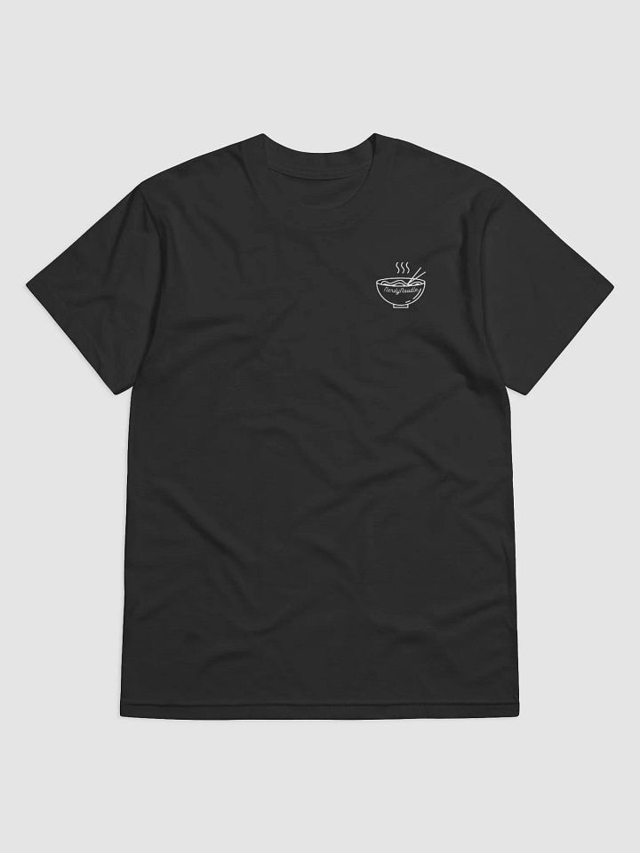 Simplistic NerdyNoodle Emblem Tee (Black) product image (1)