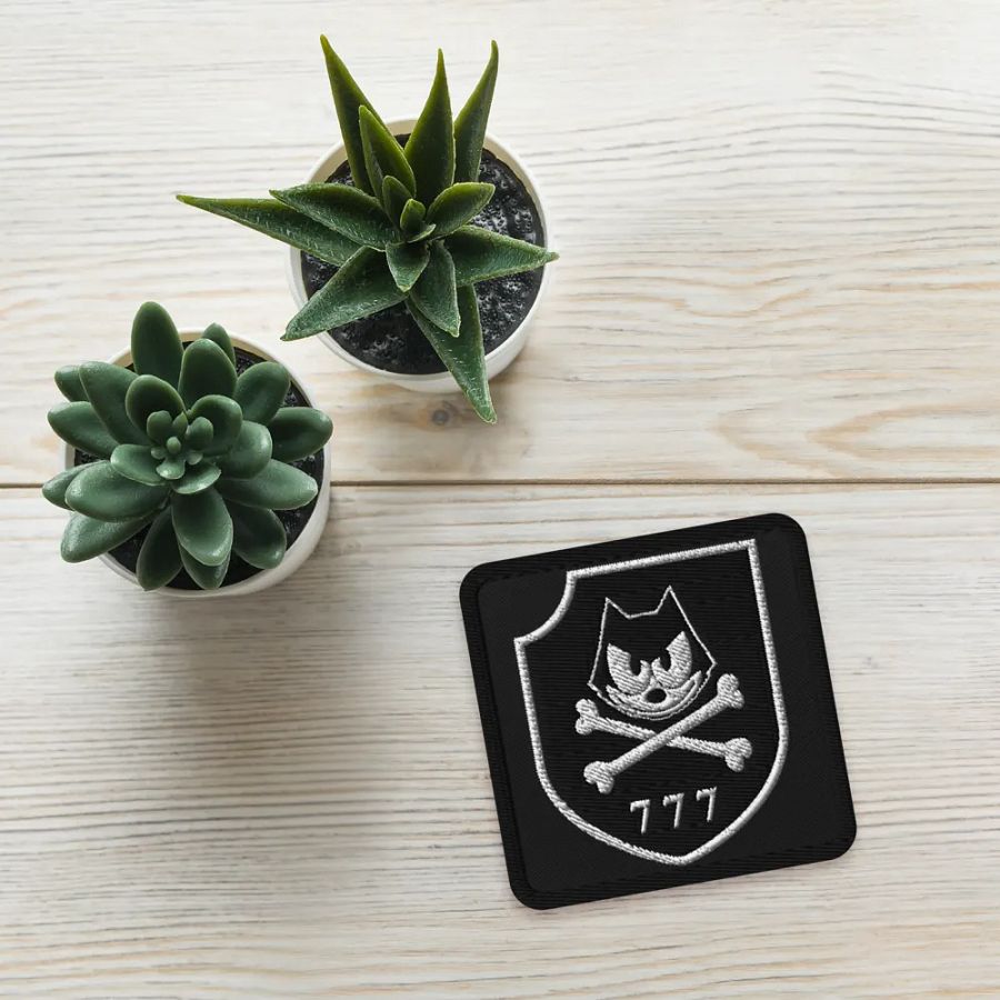 KATZENKOPF 777 SEW ON PATCH product image (4)