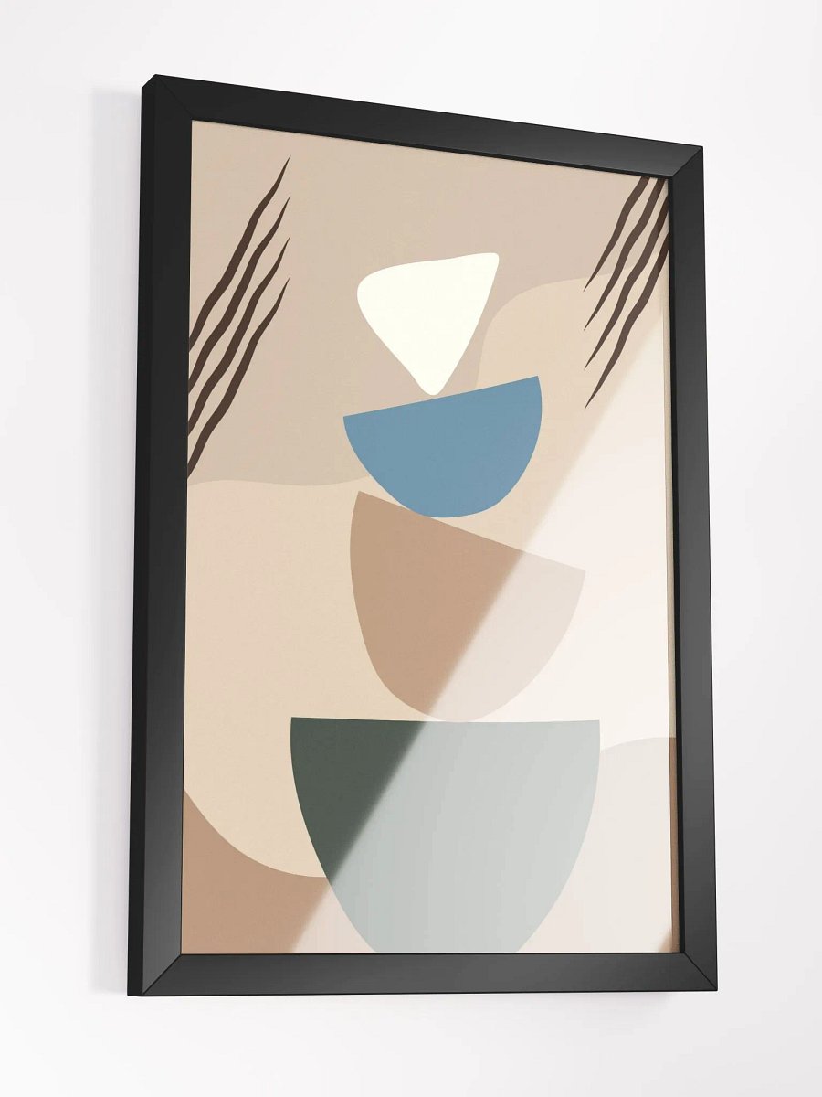 Geometric Fusion Framed Art Print product image (16)