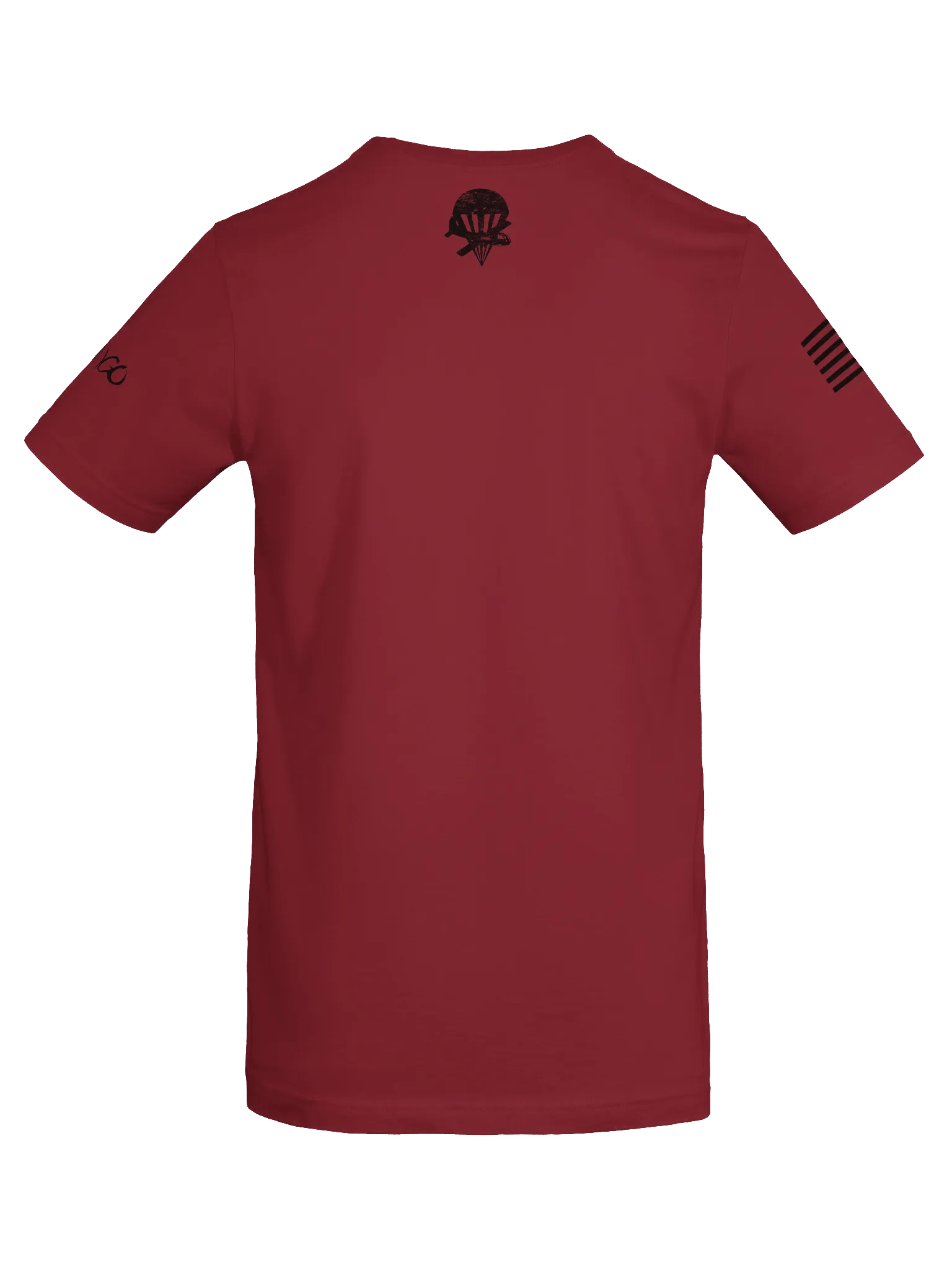 Murdered Out Skull Beret Tshirt product image (8)