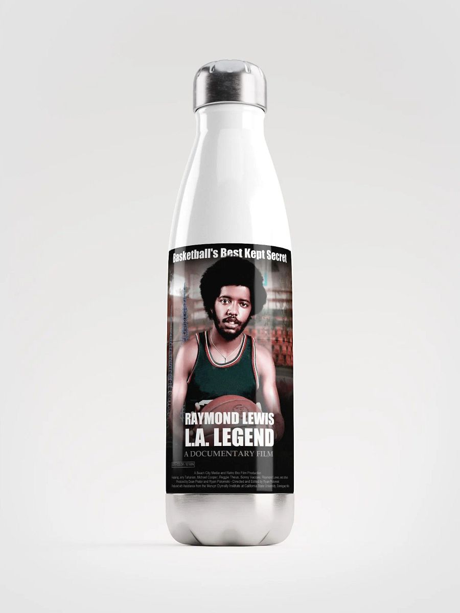 Raymond Lewis L.A. Legend Movie Poster Stainless Steele Water Bottle product image (1)
