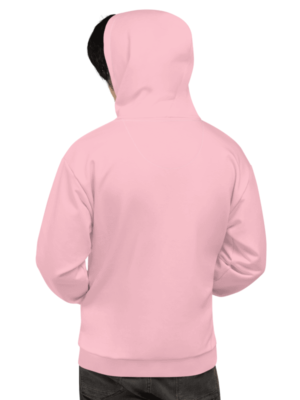 Plain Color Pink Hoodie product image (5)
