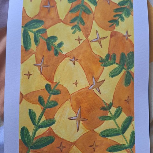 Art from stream

Onto the second suit 

#carddesign #art #goaucheart #twitchart #flowers #oc
