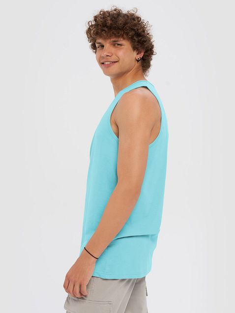 Photo showing Cotton Heritage Men's Premium Tank Top