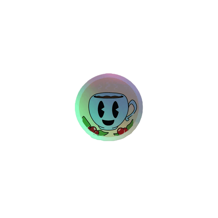 CCS Sticker - Cup - Halographic product image (1)