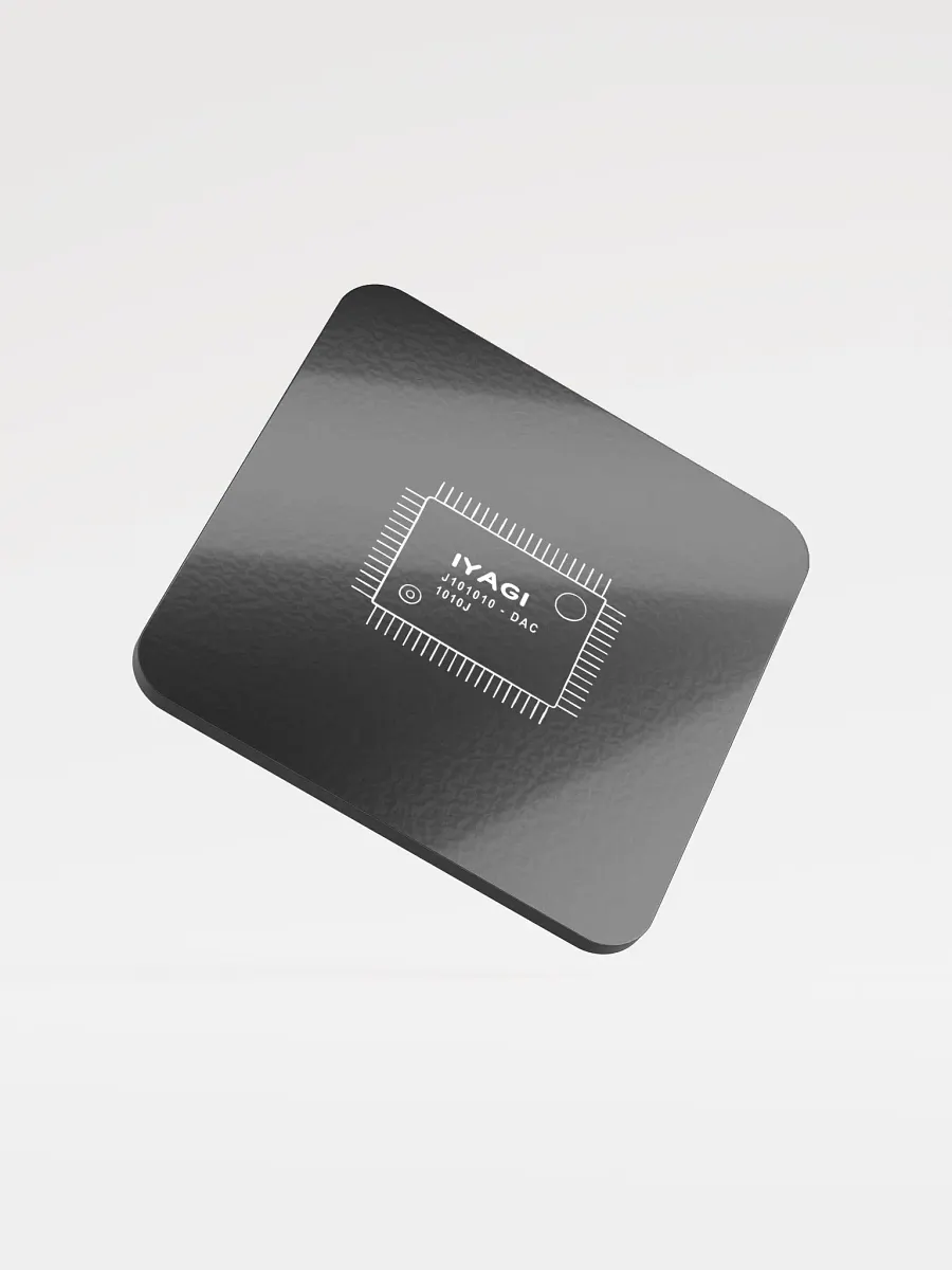 iyagi DAC Chip Coaster (black) product image (1)