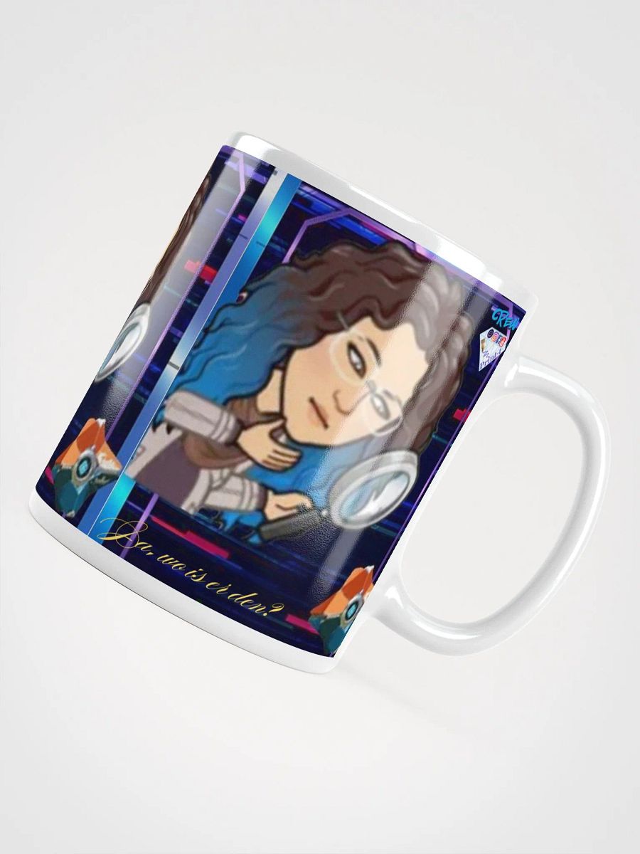 Weiß glänzende Tasse, the Gost, ja, wo is er den? product image (11)