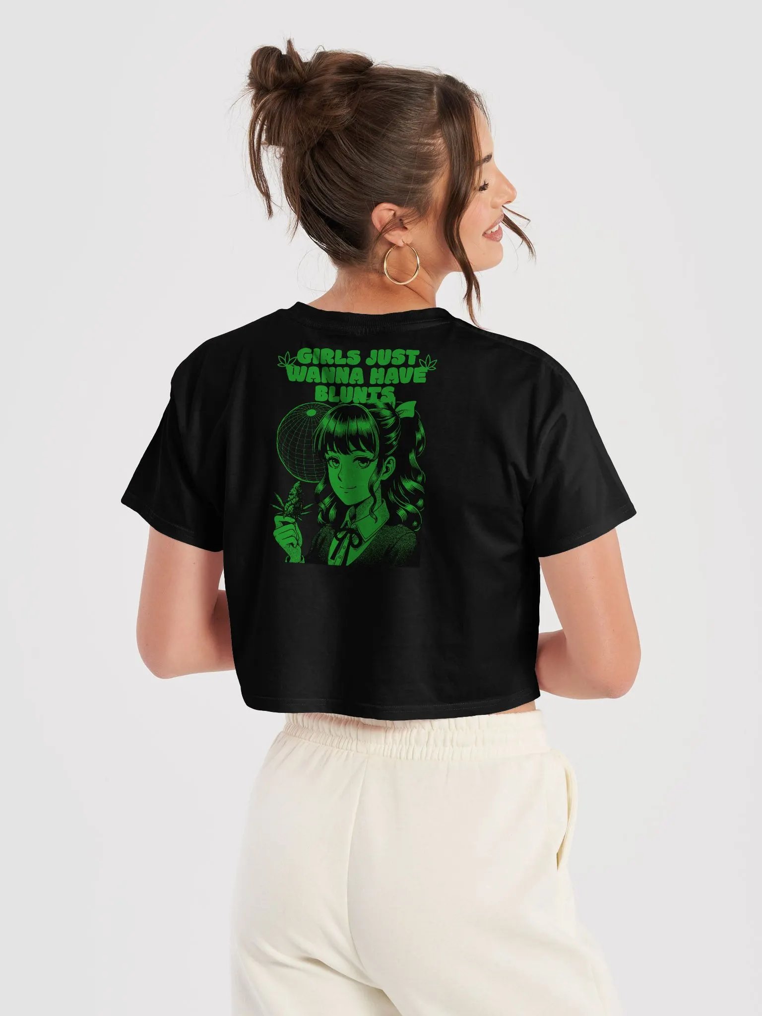 Girls Just Wanna Blunts Crop Tee product image (7)