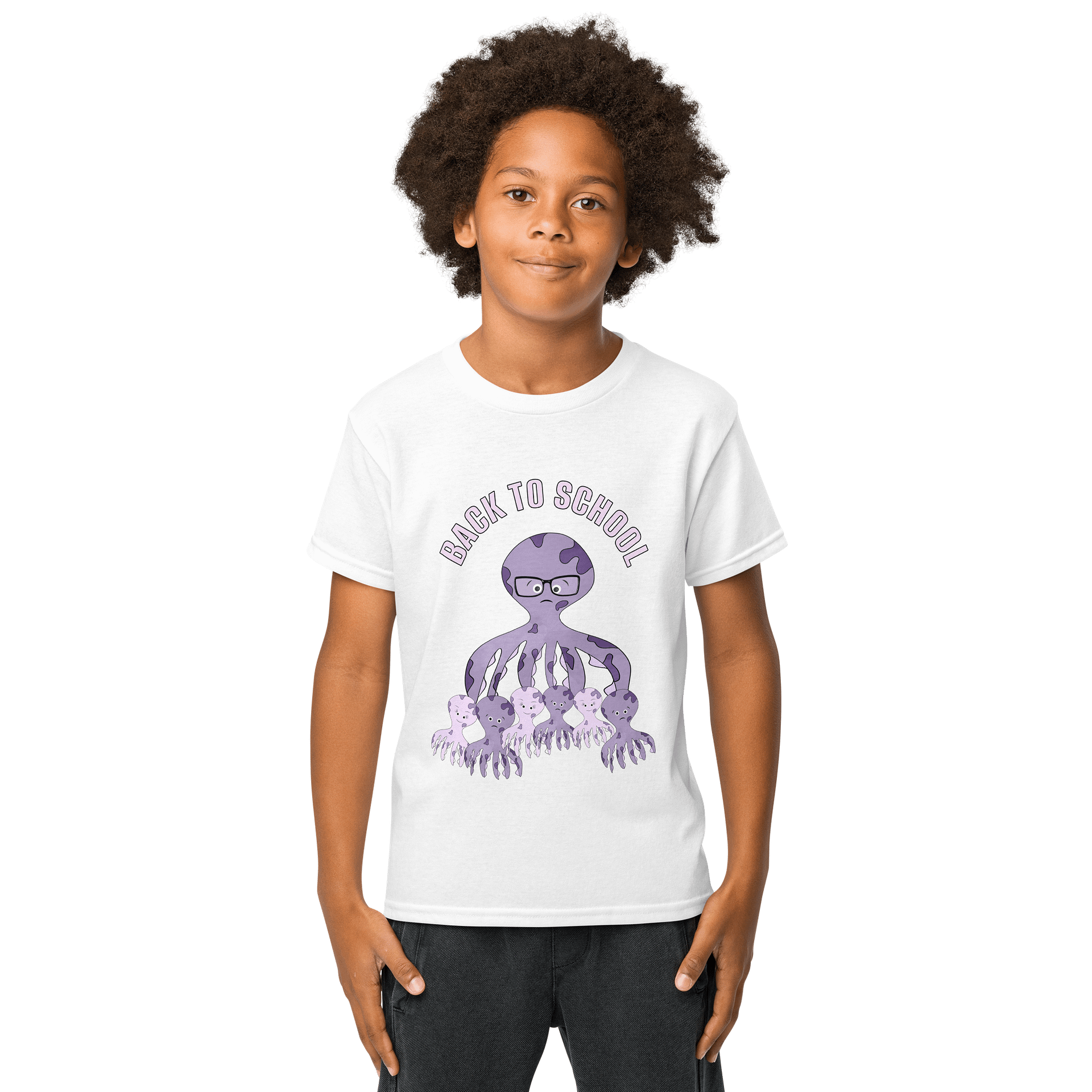 Glasses-wearing OctoKids Tee product image (57)