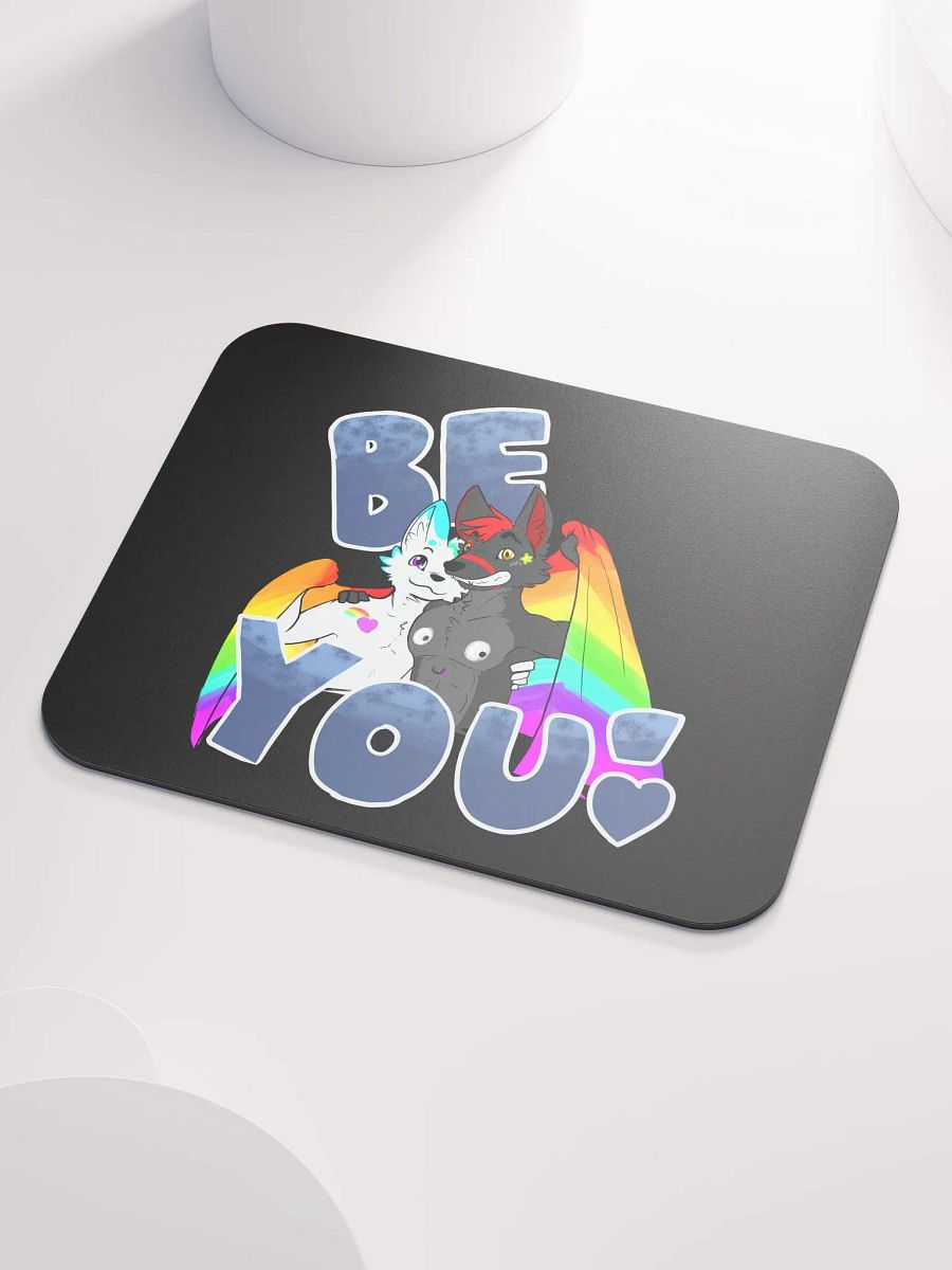Be You! Pride Mousepad 8.7″ × 7.1″ product image (3)