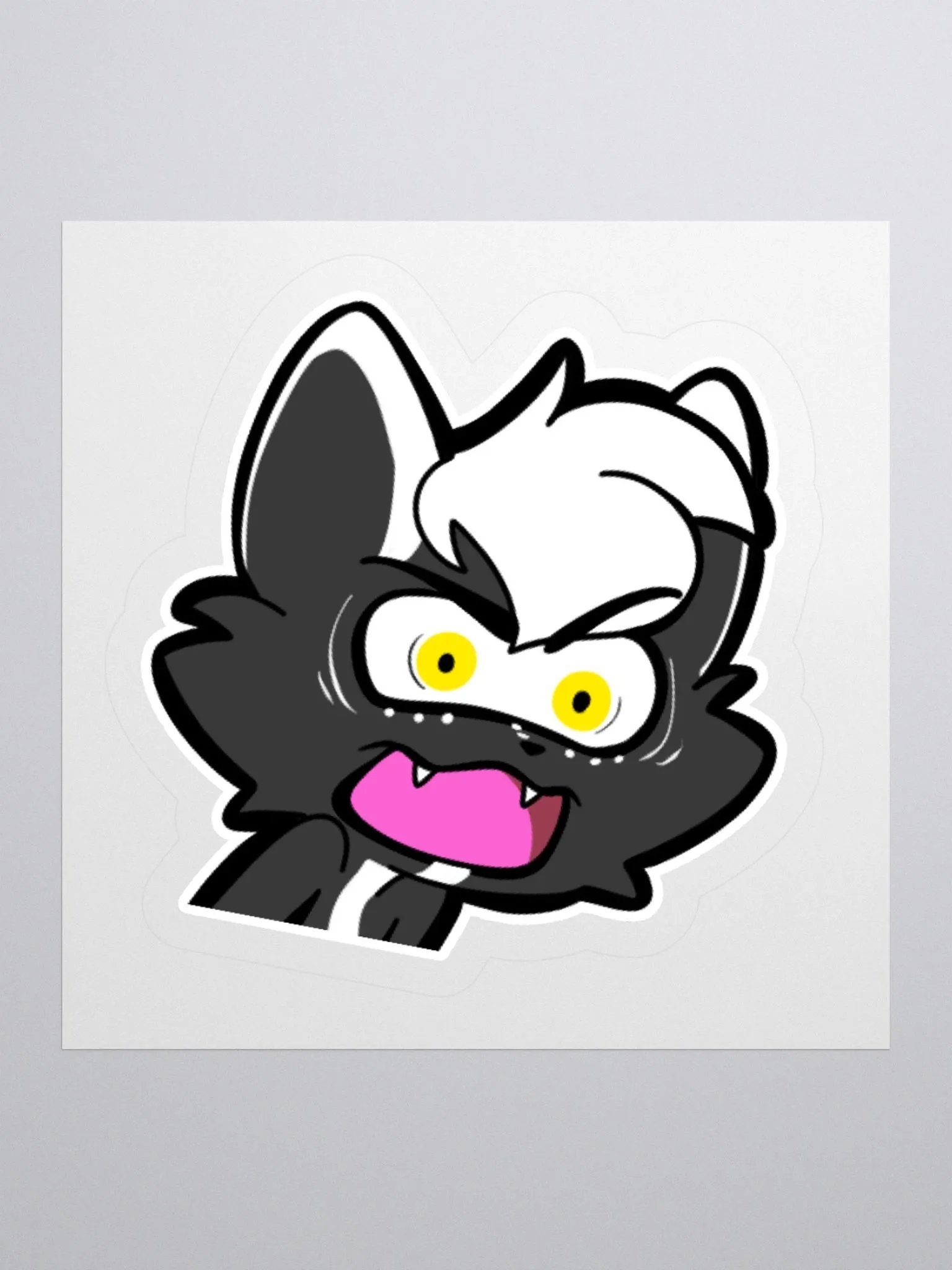 Angy Cat Sticker product image (1)
