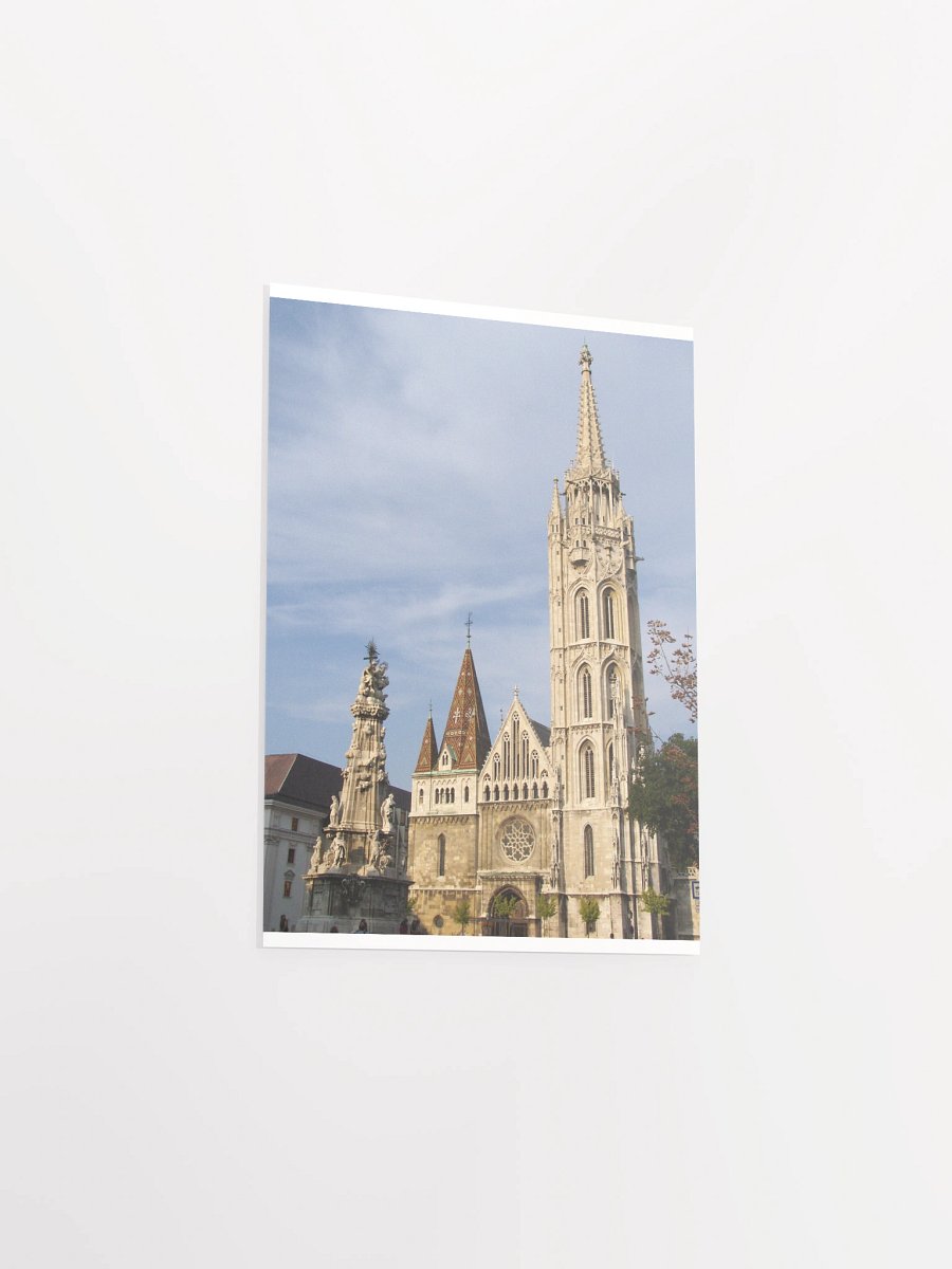 Budapest - Church of Our Lady of Budapest Castle - print product image (3)