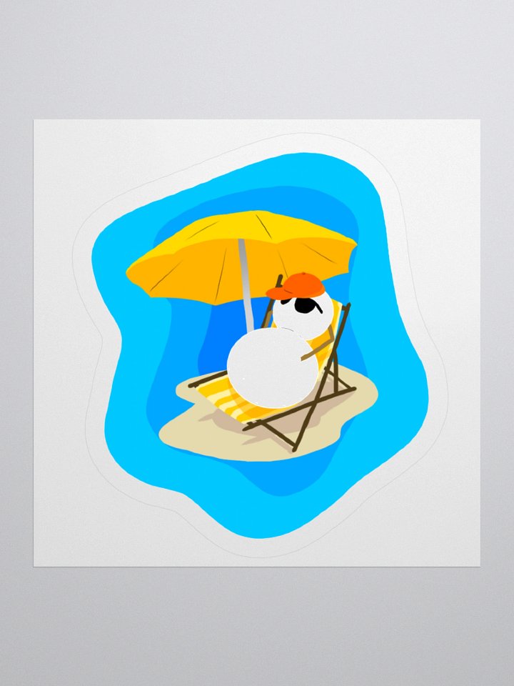Frosty Relax Sticker product image (1)