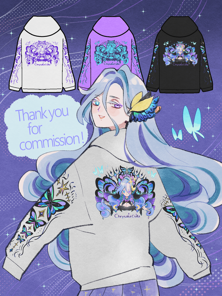 Chrysalia Birthday Hoodie Ver. PAPILIO product image (4)