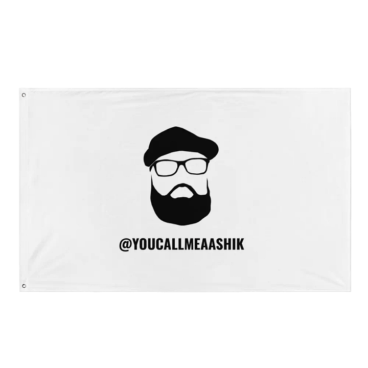 Youcallmeaashik White Flag product image (1)