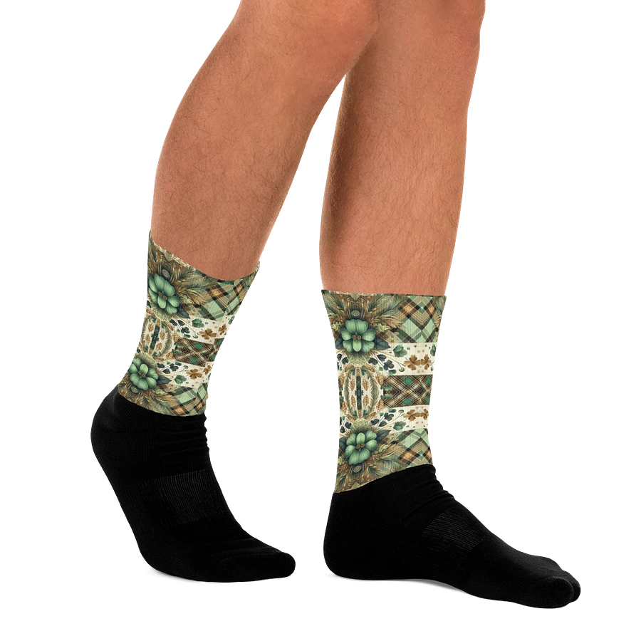 Green Kaleidoscope Dream Socks product image (11)