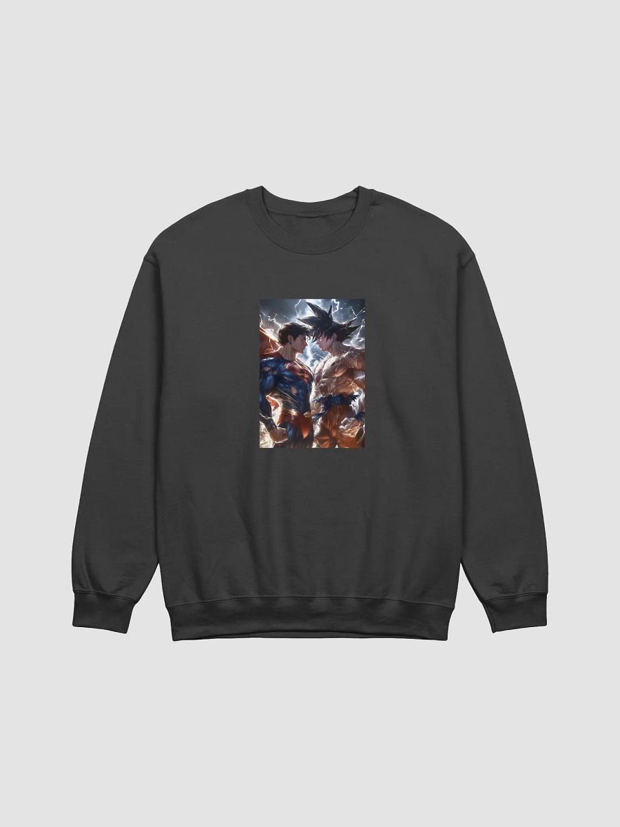 Superman Vs Songoku Showdown Classic Sweatshirt product image (6)
