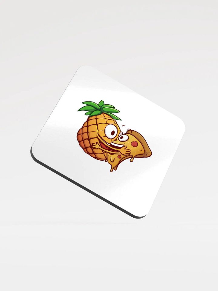 Pizza Loves Pineapple Coaster product image (1)