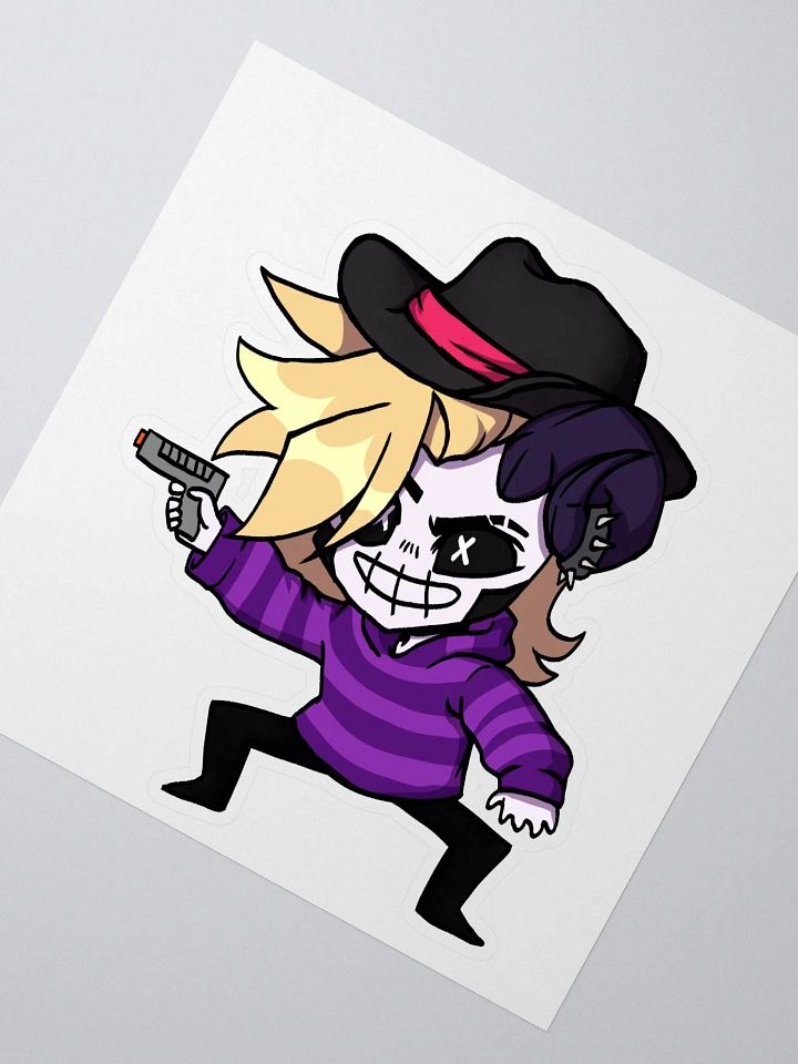 CowBoy with a gun Sticker product image (2)